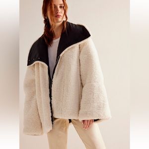 NWT reversible Free People Cozy Puffer Jacket